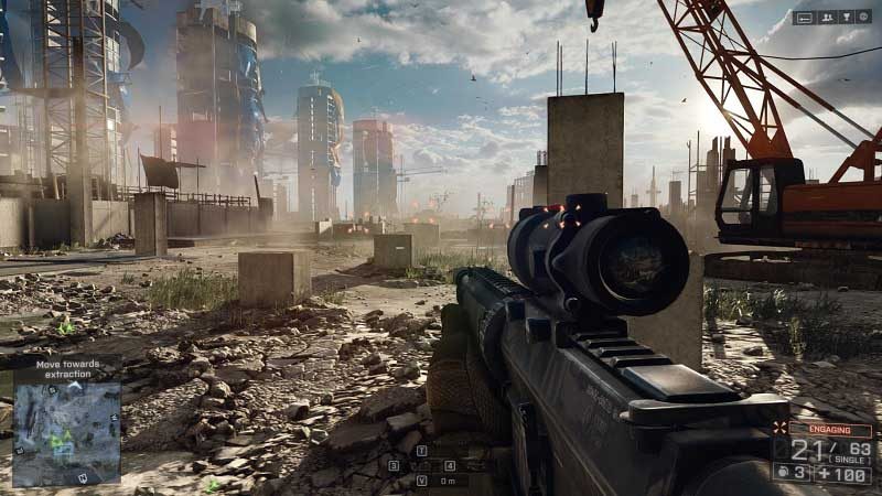 سی دی کی بازی Battlefield 4 اورجینال