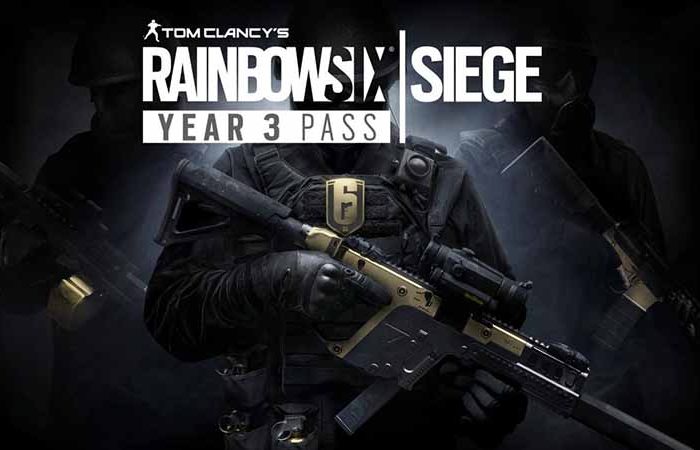 سی دی کی Rainbow Six Siege Season Pass Year 3