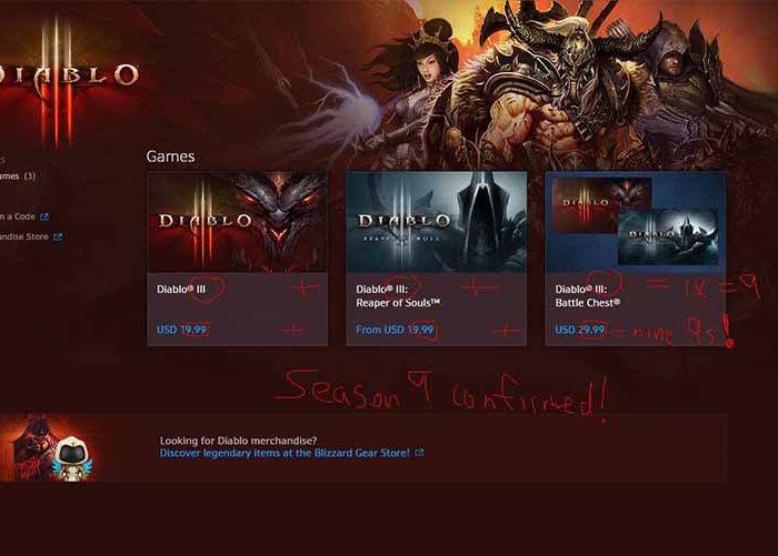 سی دی کی Diablo 3 + Reaper of Souls expansion