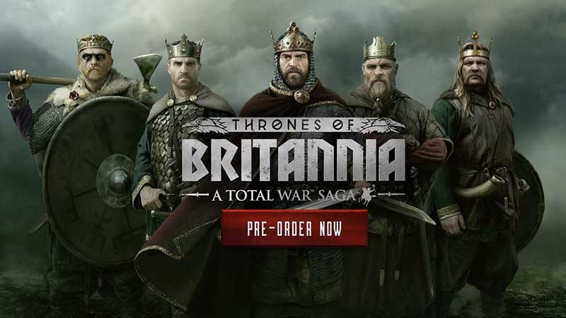 سی دی کی اورجینال Total War Saga Thrones of Britannia