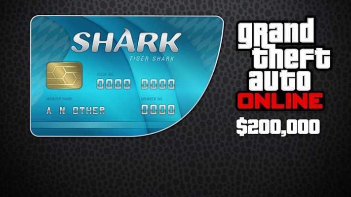 سی دی کی Shark Cash Card GTA Online شارک کارت جی تی ای