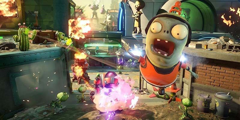 سی دی کی اورجینال Plants vs Zombies Garden Warfare 2