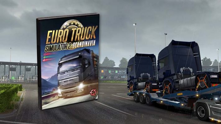 سی دی کی Euro Truck Simulator 2 Scandinavia DLC