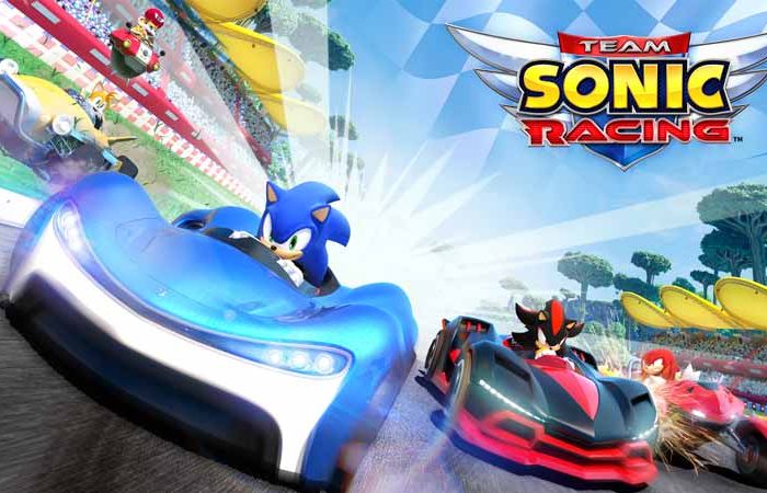 سی دی کی اورجینال Team Sonic Racing