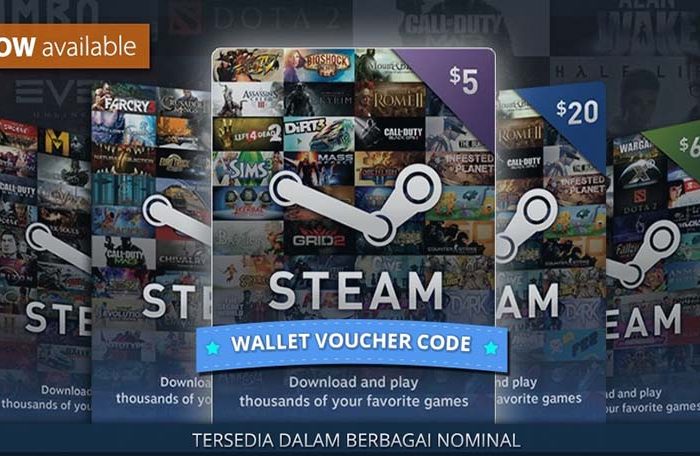 خرید Steam Wallet (استیم والت)