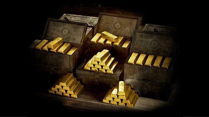 سی دی کی Gold Bars بازی RDR2 (پول داخل بازی)