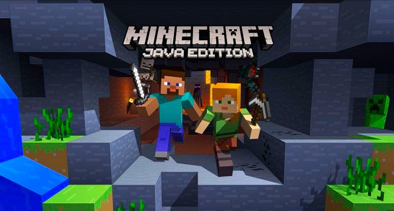 سی دی کی اورجینال بازی Minecraft Java Edition