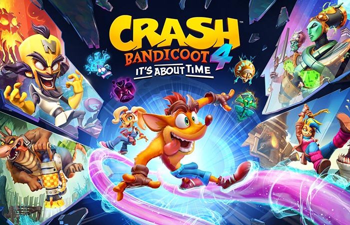 سی دی کی اورجینال Crash Bandicoot 4 Its About Time