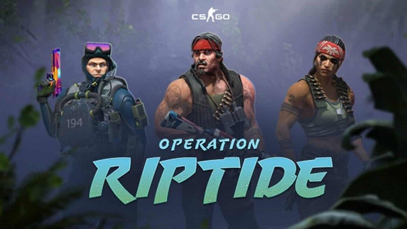 سی دی کی اورجینال CS:GO - Operation Riptide