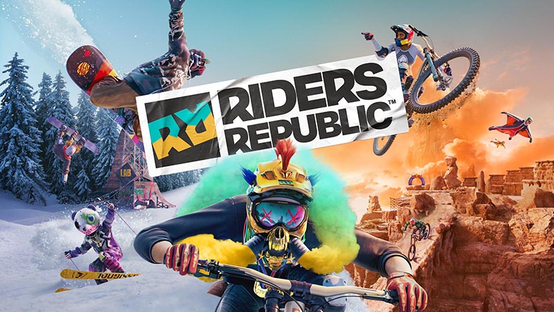 سی دی کی اورجینال بازی Riders Republic