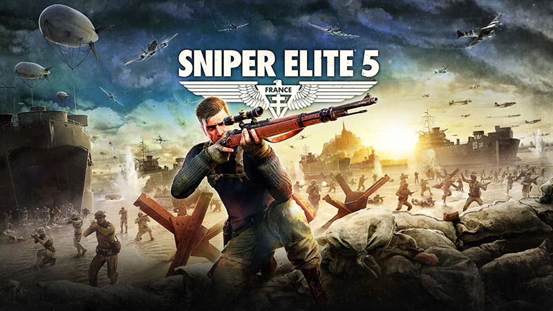 سی دی کی اورجینال بازی Sniper Elite 5