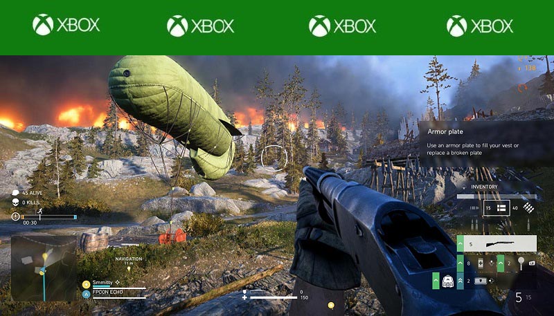 سی دی کی بازی Battlefield V ایکس باکس (Xbox)