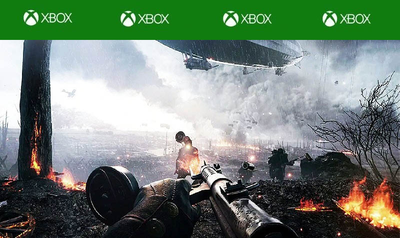 سی دی کی بازی Battlefield 1 ایکس باکس (Xbox)