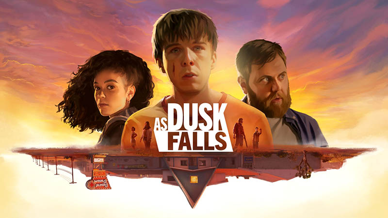 سی دی کی اورجینال بازی As Dusk Falls کامپیوتر (PC)