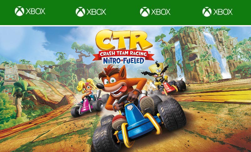 سی دی کی بازی Crash™ Team Racing Nitro-Fueled ایکس باکس (Xbox)