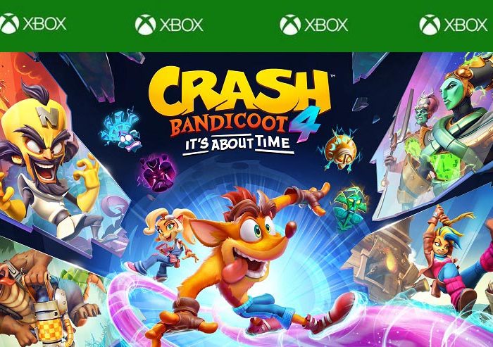 سی دی کی بازی Crash Bandicoot 4: It’s About Time ایکس باکس (Xbox)