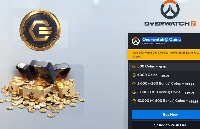 سی دی کی Overwatch Coins (کوین اورواچ 2) کامپیوتر (PC)