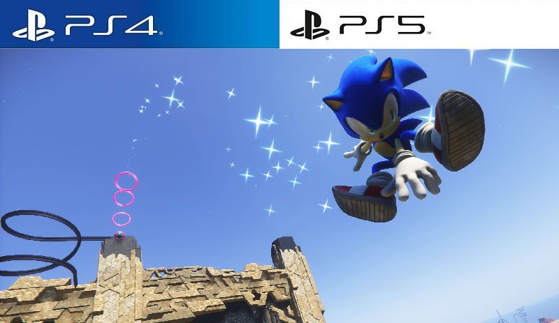 سی دی کی بازی Sonic Frontiers پلی استیشن (PS4/PS5)