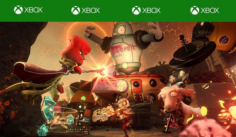 سی دی کی بازی Plants vs Zombies Garden Warfare 2 ایکس باکس (Xbox)