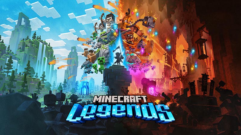 سی دی کی اورجینال بازی Minecraft Legends کامپیوتر (PC)