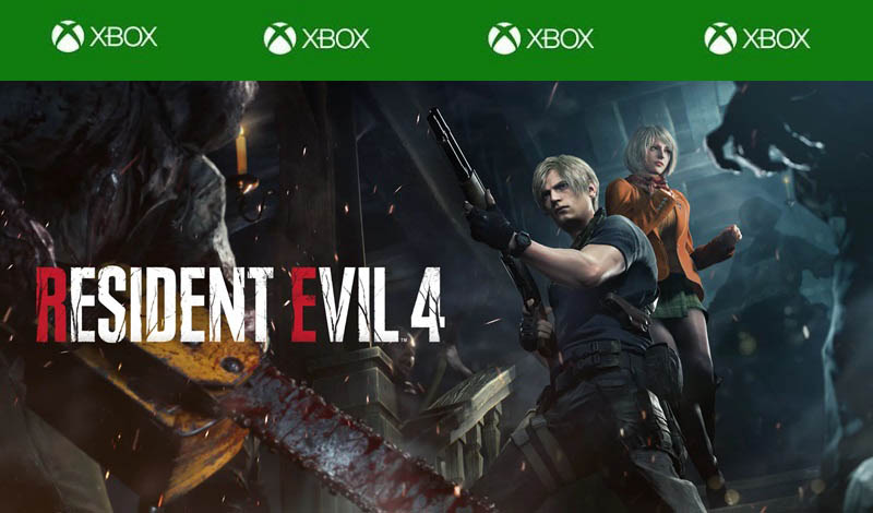 سی دی کی بازی Resident Evil 4 2023 ایکس باکس (Xbox)
