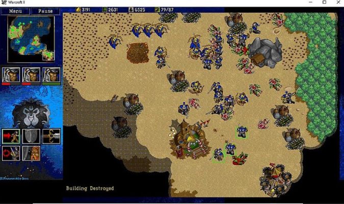 سی دی کی اورجینال بازی Warcraft II: Battle.net Edition کامپیوتر (PC)