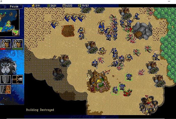 سی دی کی اورجینال بازی Warcraft II: Battle.net Edition کامپیوتر (PC)