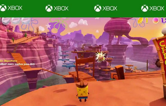 سی دی کی بازی SpongeBob SquarePants: The Cosmic Shake ایکس باکس: The Cosmic Shake ایکس باکس (Xbox)