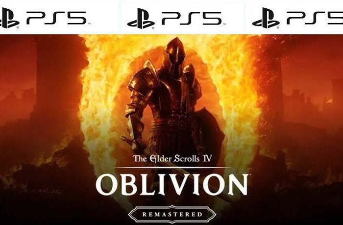 سی دی کی بازی The Elder Scrolls IV: Oblivion Remastered پلی استیشن 5 (PS5)
