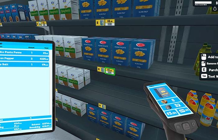 سی دی کی اورجینال بازی Supermarket Simulator کامپیوتر (PC)